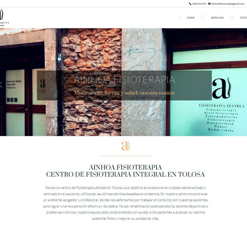 Ainhoa fisioterapia