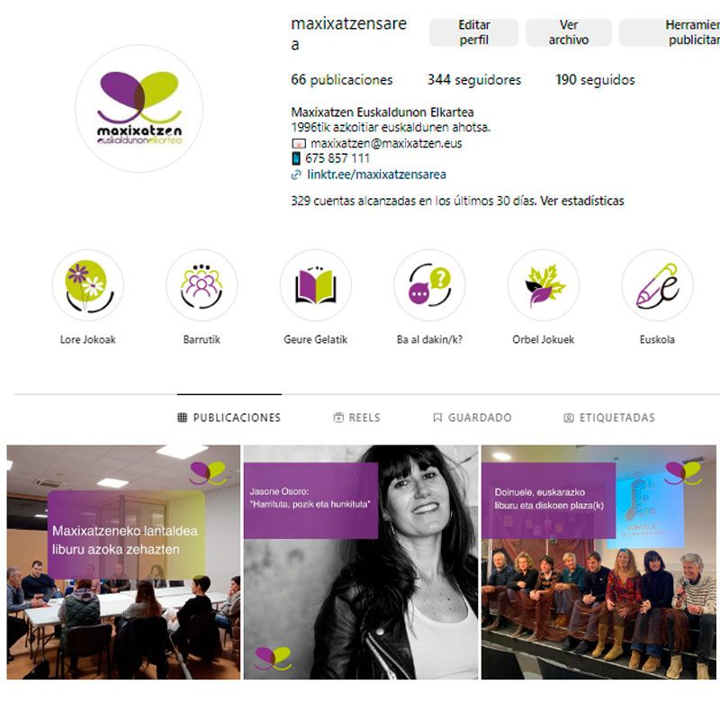 Maxixatzen gestión redes sociales instagram